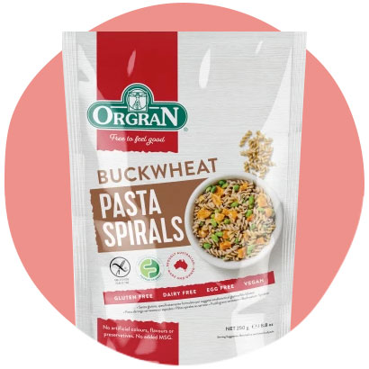 orgran buckwheat spirals