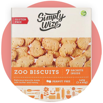 zoo biscuits by simply wize